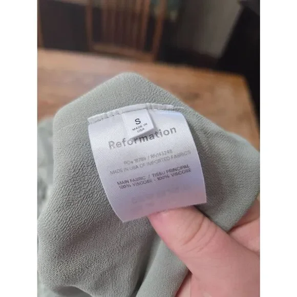 Reformation Adrienne Floral Mini Dress Size Small - Picture 3 of 4